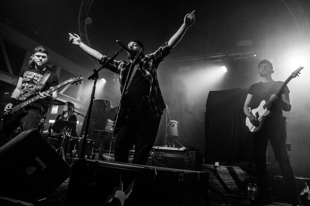 Stone Broken live @ The Garage, Glasgow. Photo Credit: Duncan McCall