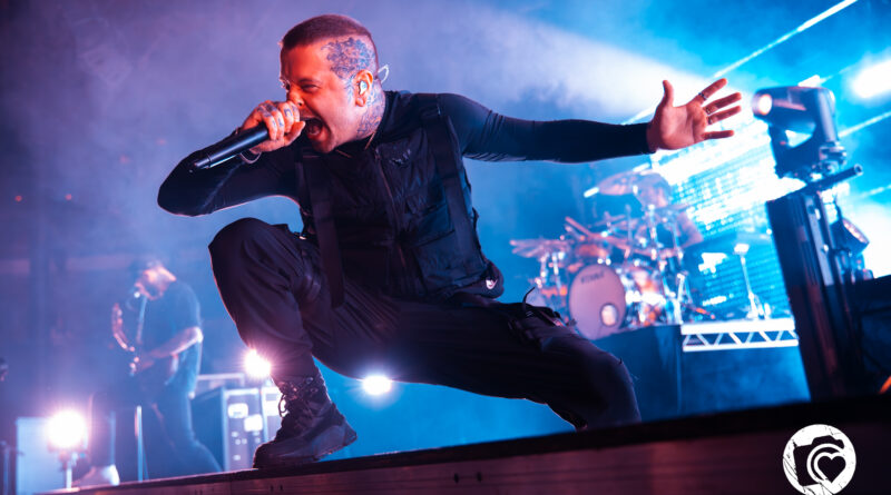 Bury Tomorrow live @ The Roundhouse, London. Photo Credit: Serena Hill Photography