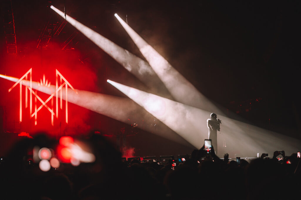 Sleep Token live @ The O2, London. Photo Credit: Adamross Williams