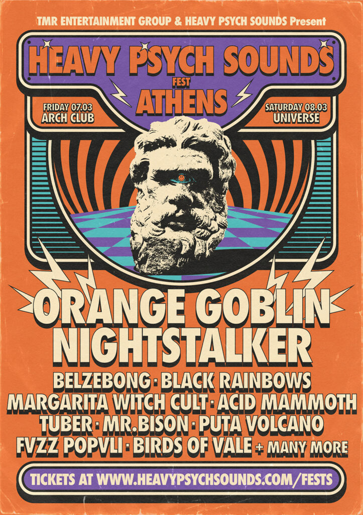 Heavy Psych Sounds Fest Athens 2025 - Announcement 2