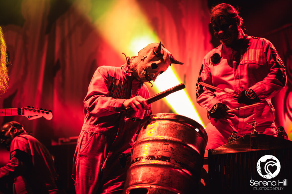 Slipknot live @ Utilita Arena, Birmingham. Photo Credit: Serena Hill Photography