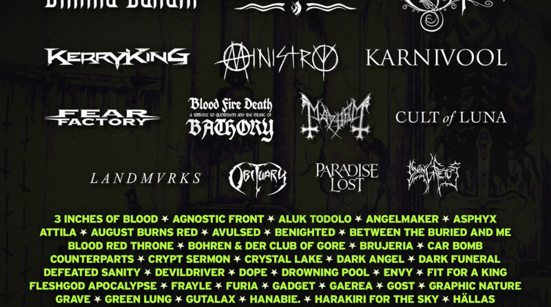 Brutal Assault Announce 38 New Bands Distorted Sound Magazine