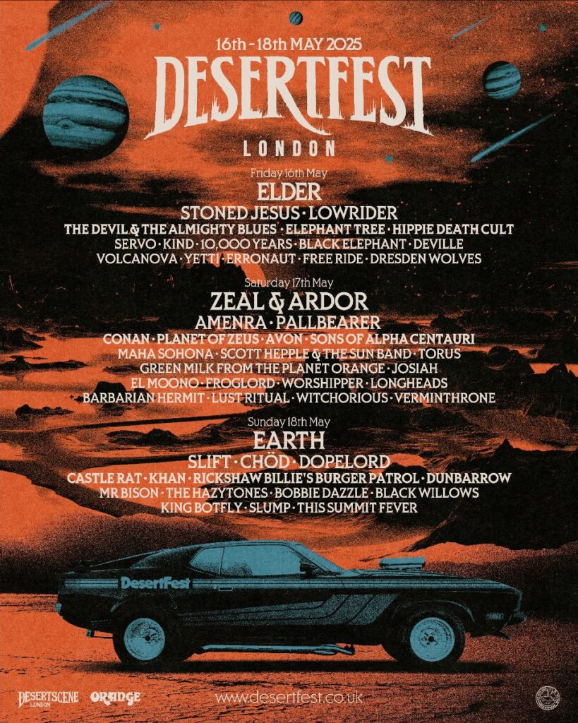 Desertfest London 2025 - Announcement 3