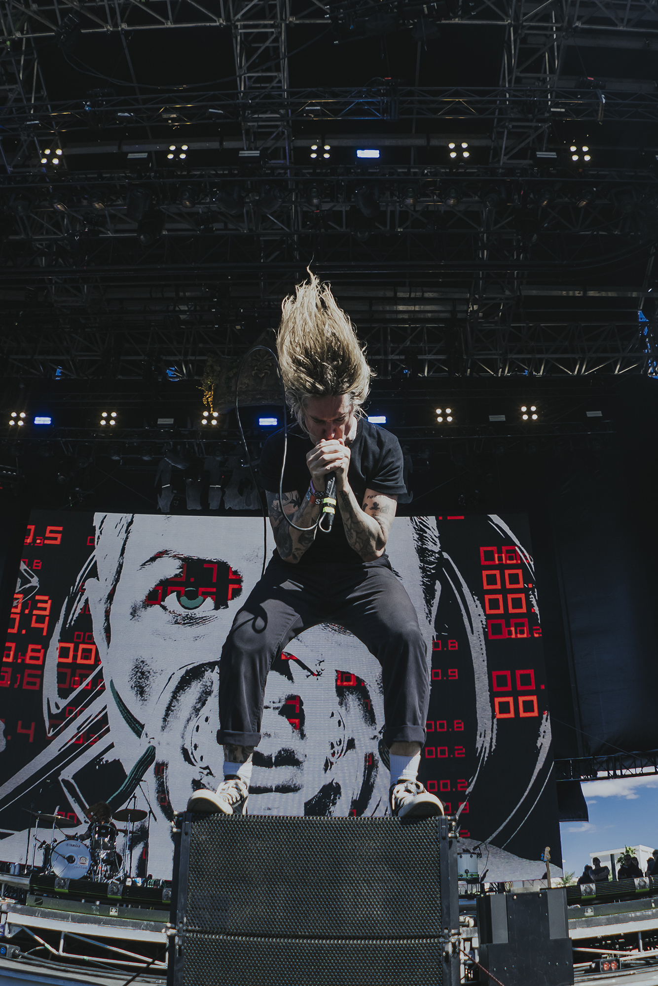 Underoath live @ When We Were Young Festival 2024. Photo Credit: Chelsa Christensen