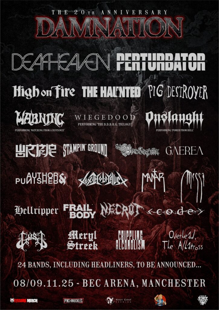 Damnation Festival 2025 - Announcement 4