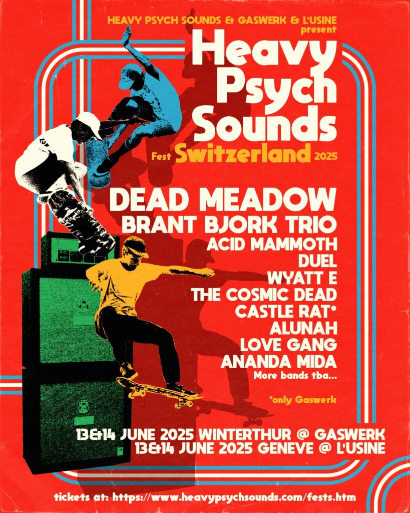 Heavy Psych Sounds Fest Switzerland - Announcement 1