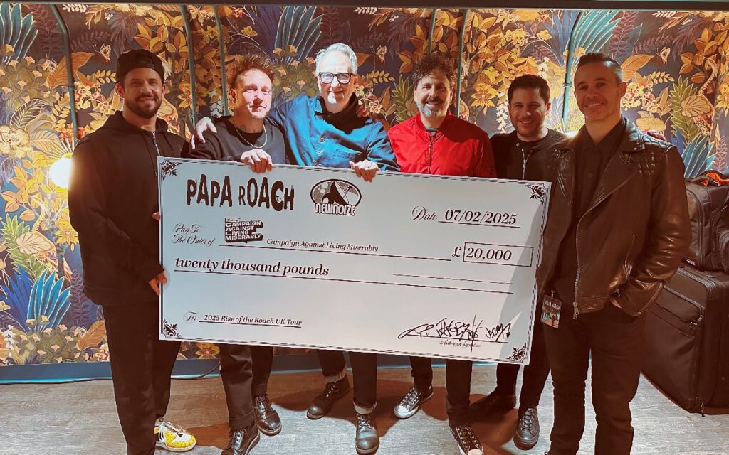 Papa Roach and CALM 2025