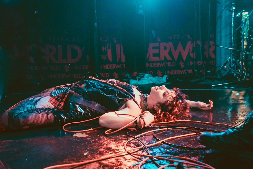 BEX live @The Underworld, London. Photo Credit: C Wilkinson