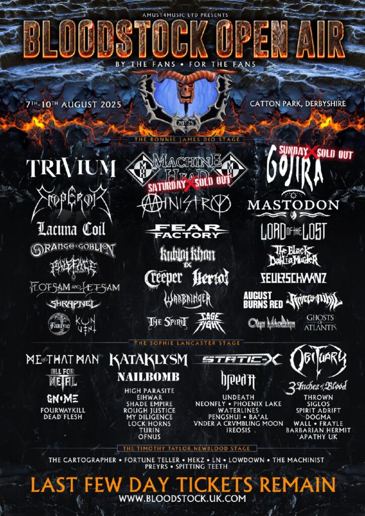 Bloodstock Festival 2025 - Announcement 6