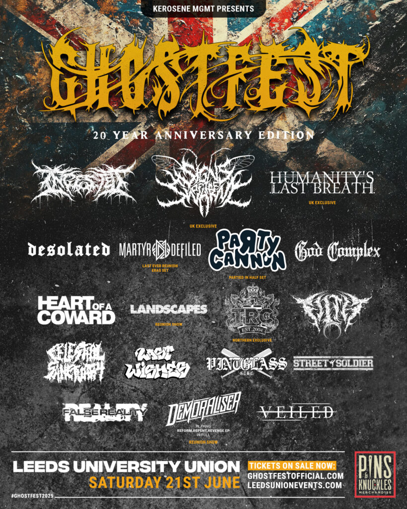 Ghostfest 2025 - Final Lineup