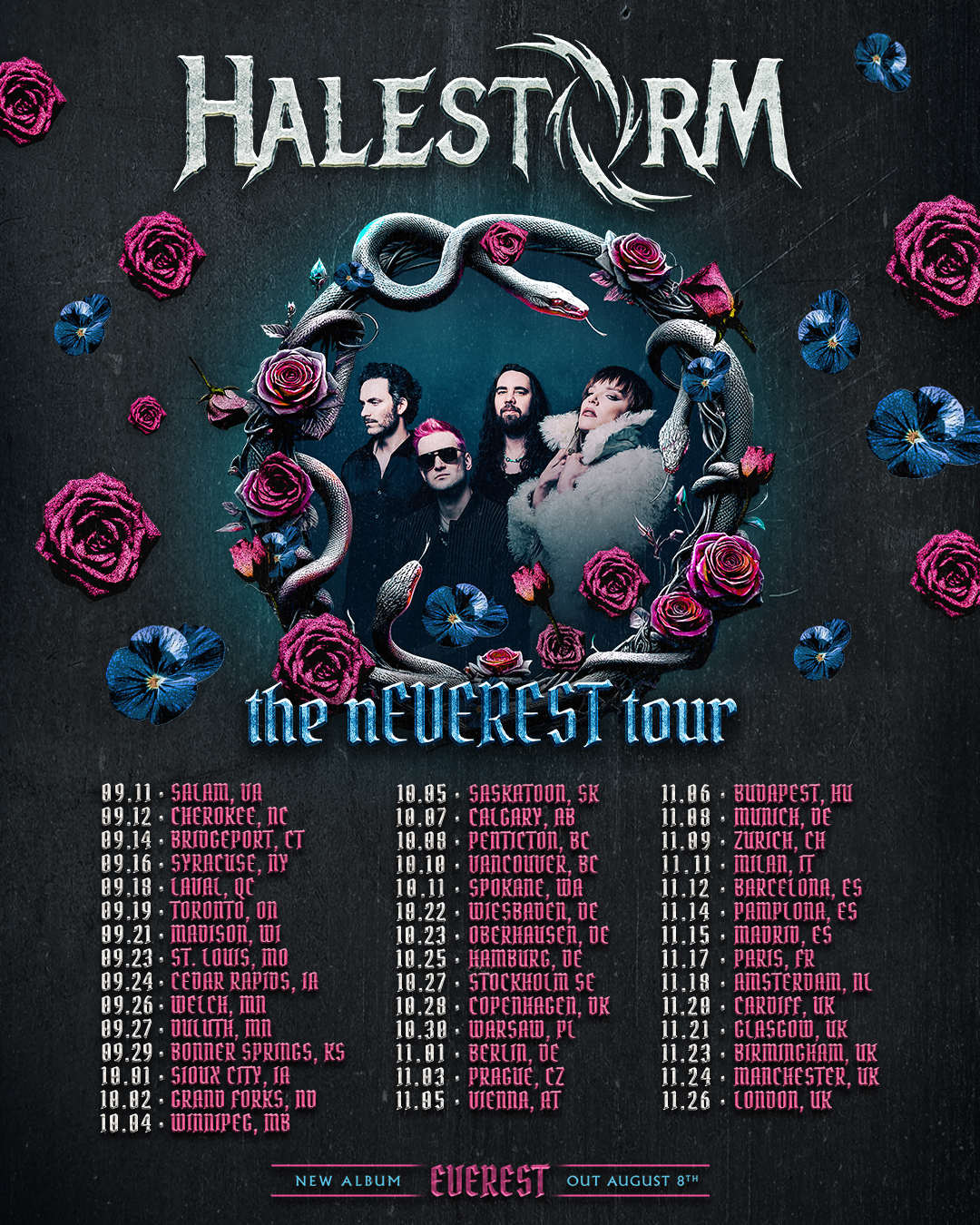 Halestorm World Tour 2025