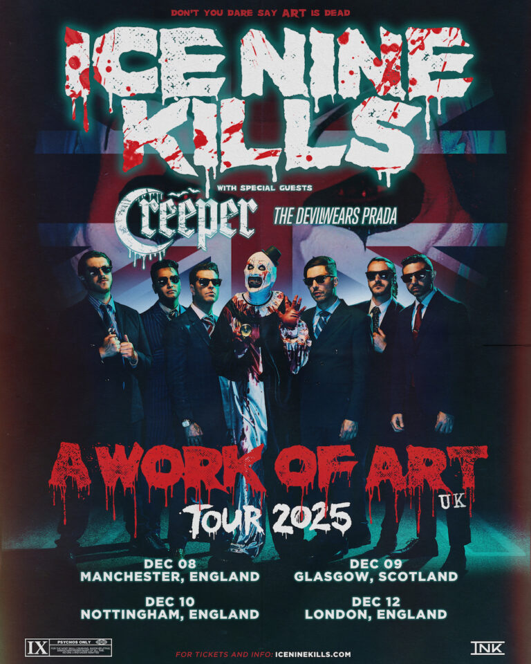 Ice Nine Kills announce European tour - Distorted Sound Magazine