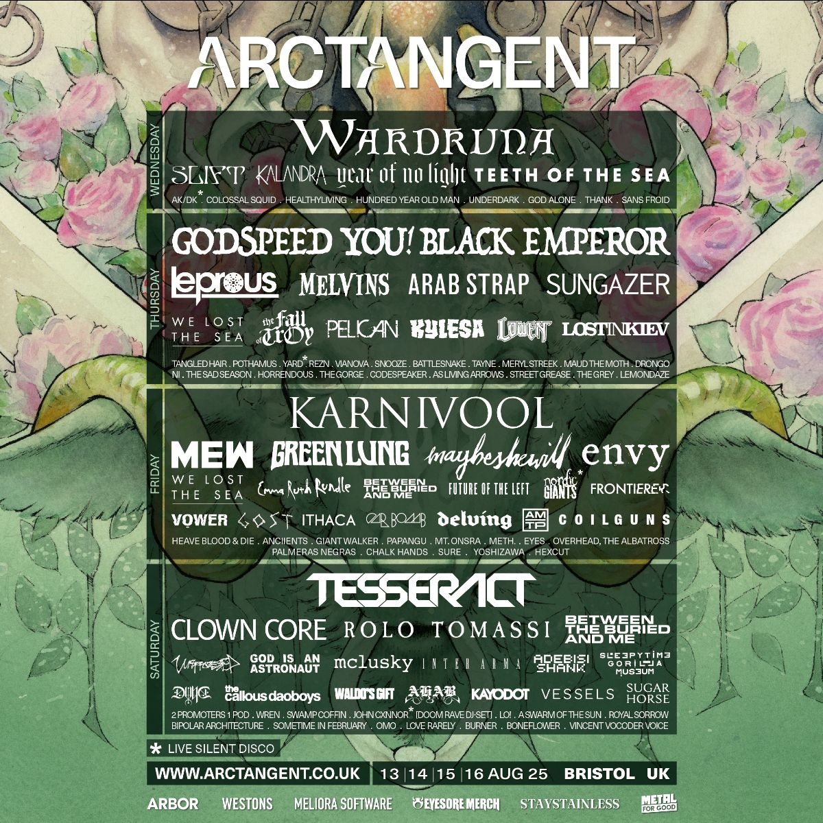 ArcTanGent Festival 2025 - Announcement 4