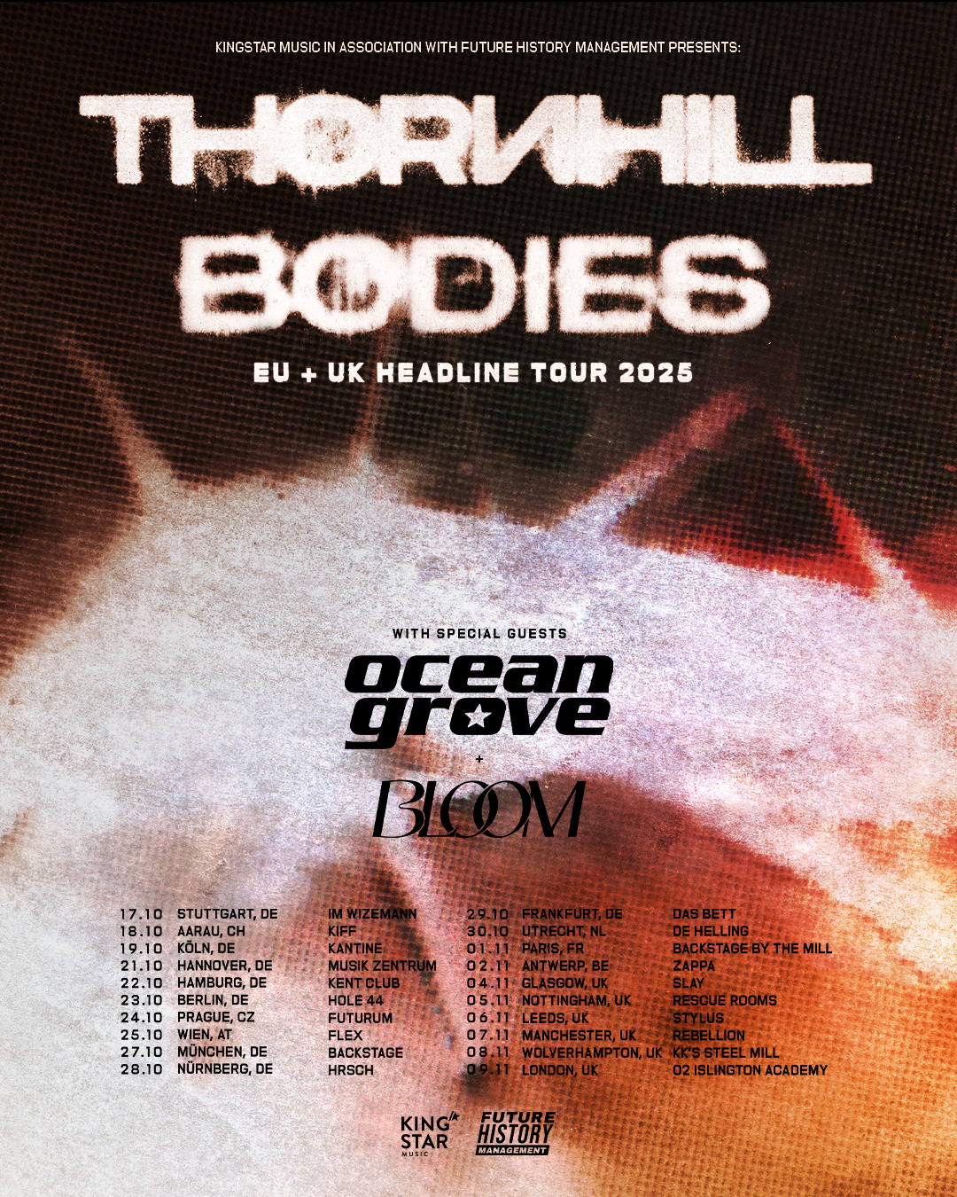 Thornhill European Tour 2025