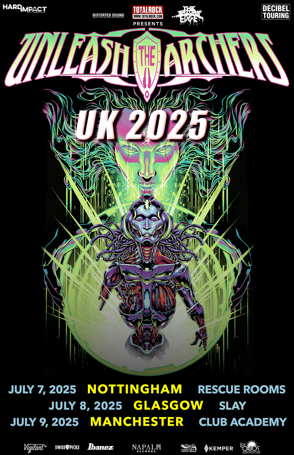 Unleash The Archers UK Tour 2025