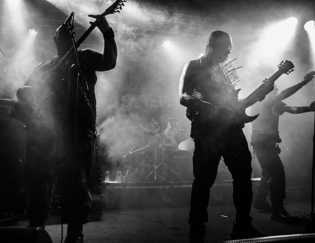 Blasphemy live @ Winds of Agony 2025. Photo Credit: Duncan McCall