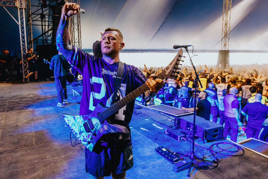 Malevolence live @ Download Festival 2025. Photo Credit: Andrew Whitton
