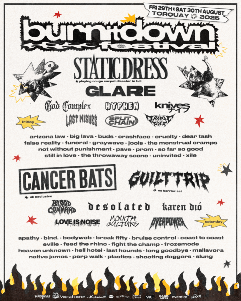 Burn It Down Festival 2025 - Announcement 2