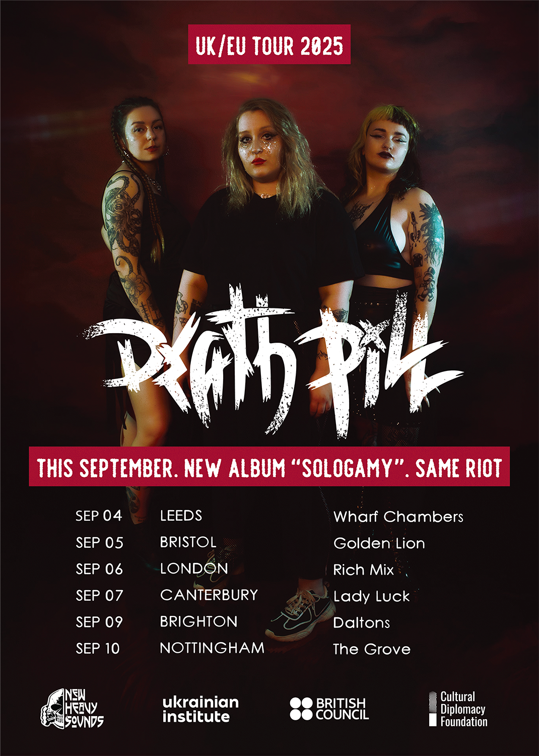 Death Pill UK Tour 2025
