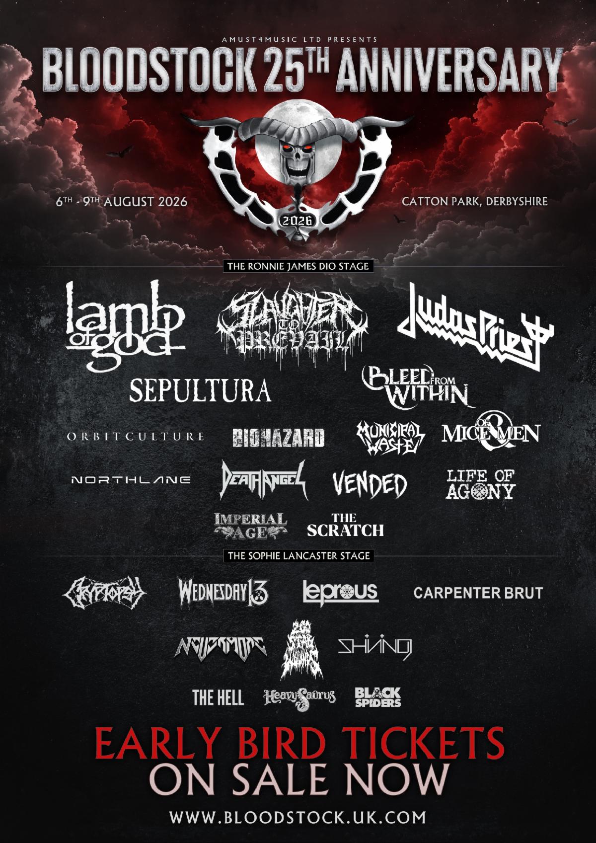 Bloodstock Festival 2026 - Announcement 1