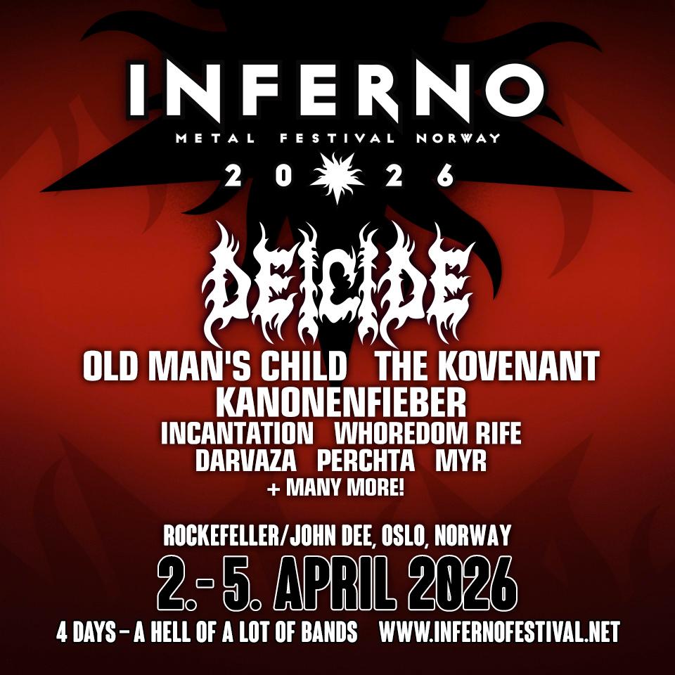 Inferno Metal Festival 2026 - Announcement 1