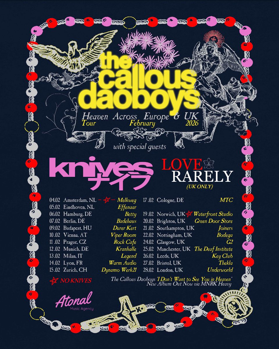 The Callous Daoboys European Tour 2025