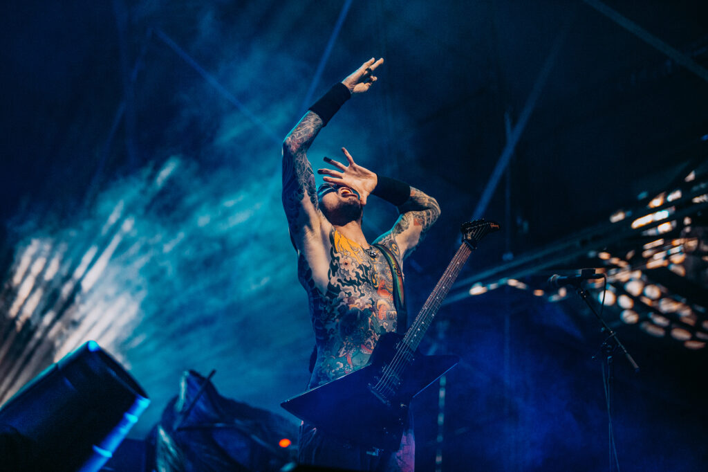 Trivium live @ Bloodstock Festival 2025. Photo Credit: Emma Stone