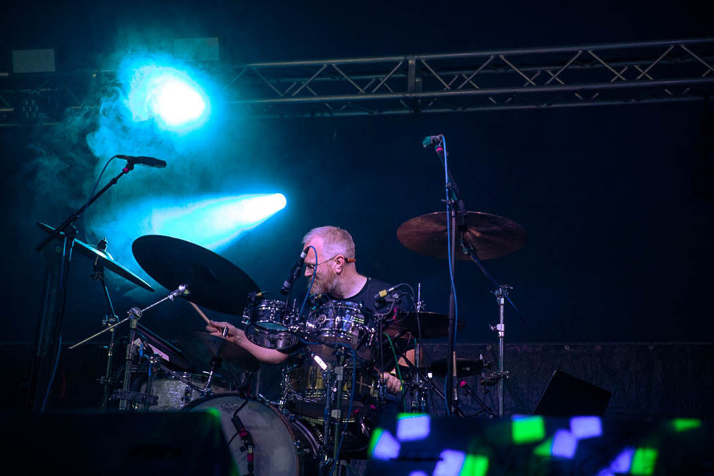 Colossal Squid live @ ArcTanGent 2025. Photo Credit: Sarah Tsang