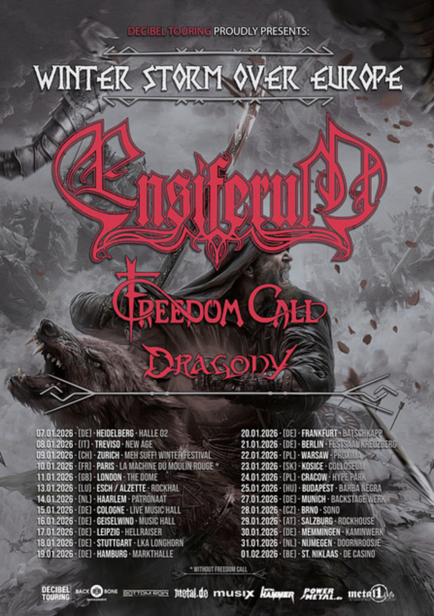 Ensiferum European Tour 2026