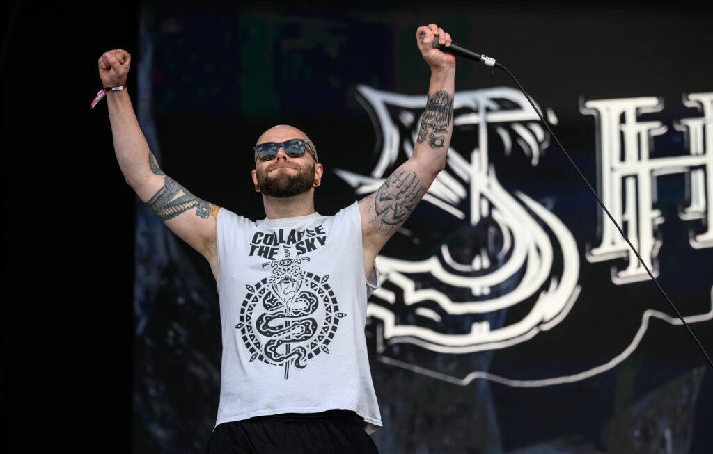 Shrapnel live @ Bloodstock Festival 2025. Photo Credit: Katja Ogrin