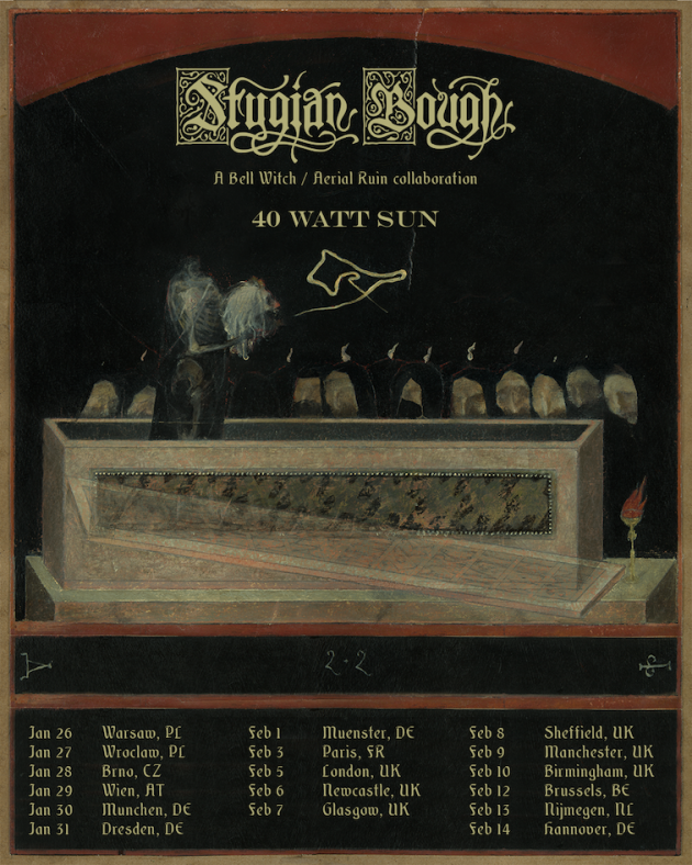 Bell Witch and Aerial Ruin European Tour 2026