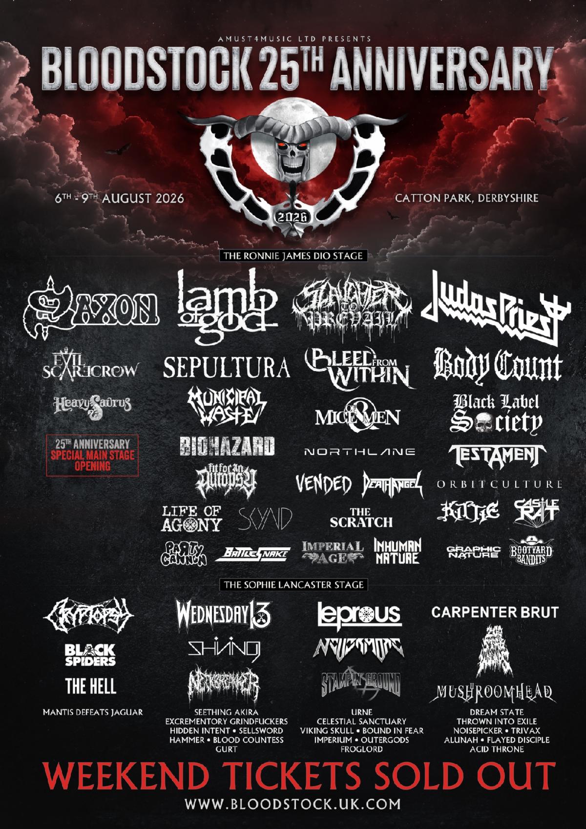 Bloodstock Festival 2026 - Announcement 5