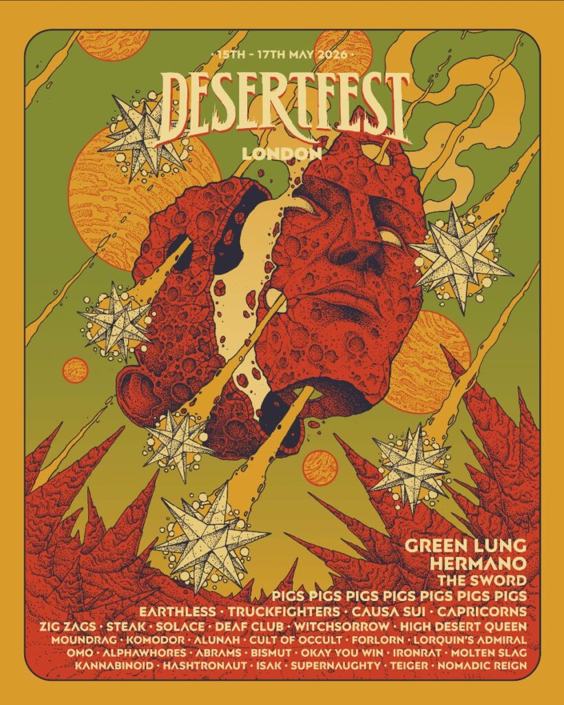 Desertfest London 2026 - Announcement 2
