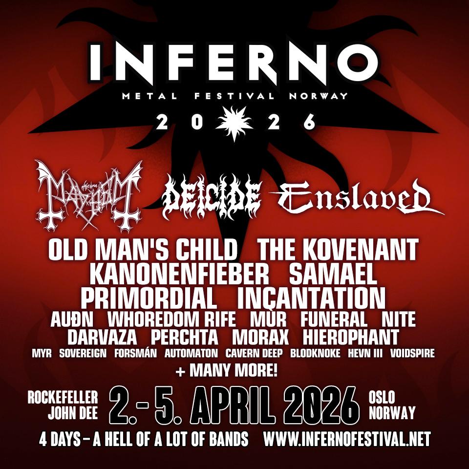 Inferno Metal Festival 2026 - Announcement 3
