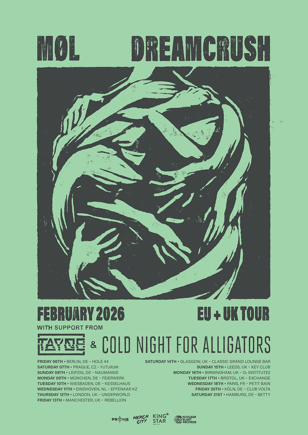 MØL European Tour 2026