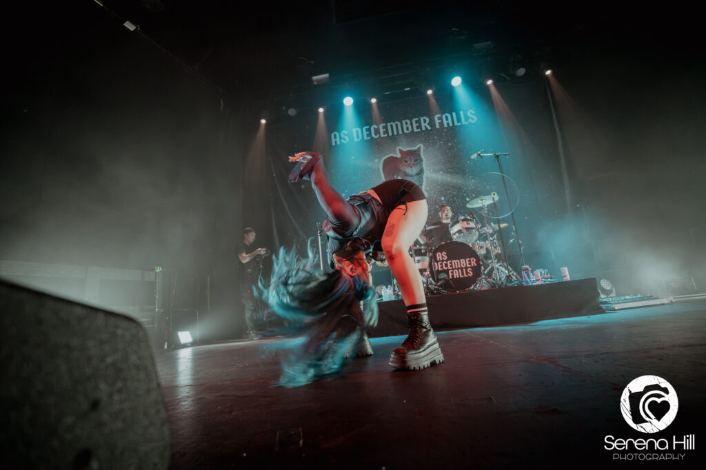 As December Falls live @ Electric, Bristol. Photo Credit: Serena Hill Photography