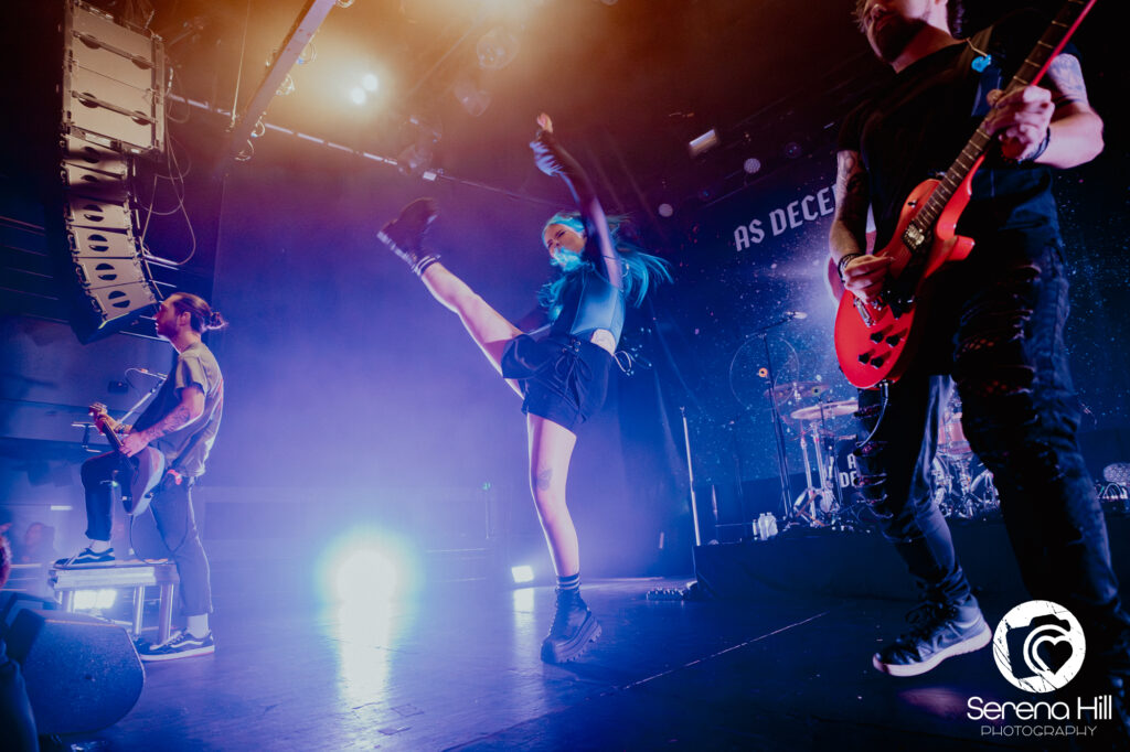 As December Falls live @ Electric, Bristol. Photo Credit: Serena Hill Photography