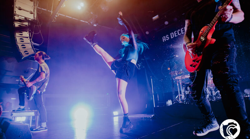 As December Falls live @ Electric, Bristol. Photo Credit: Serena Hill Photography