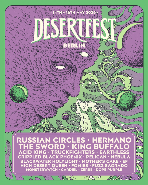 Desertfest Berlin 2026 - Announcement 2