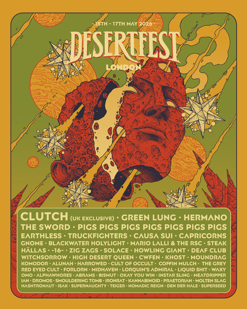 Desertfest London 2026 - Announcement 3