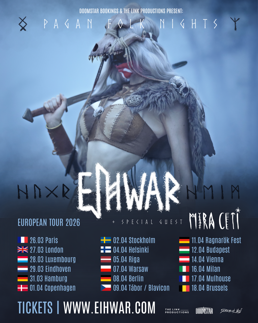 Eihwar European Tour 2026