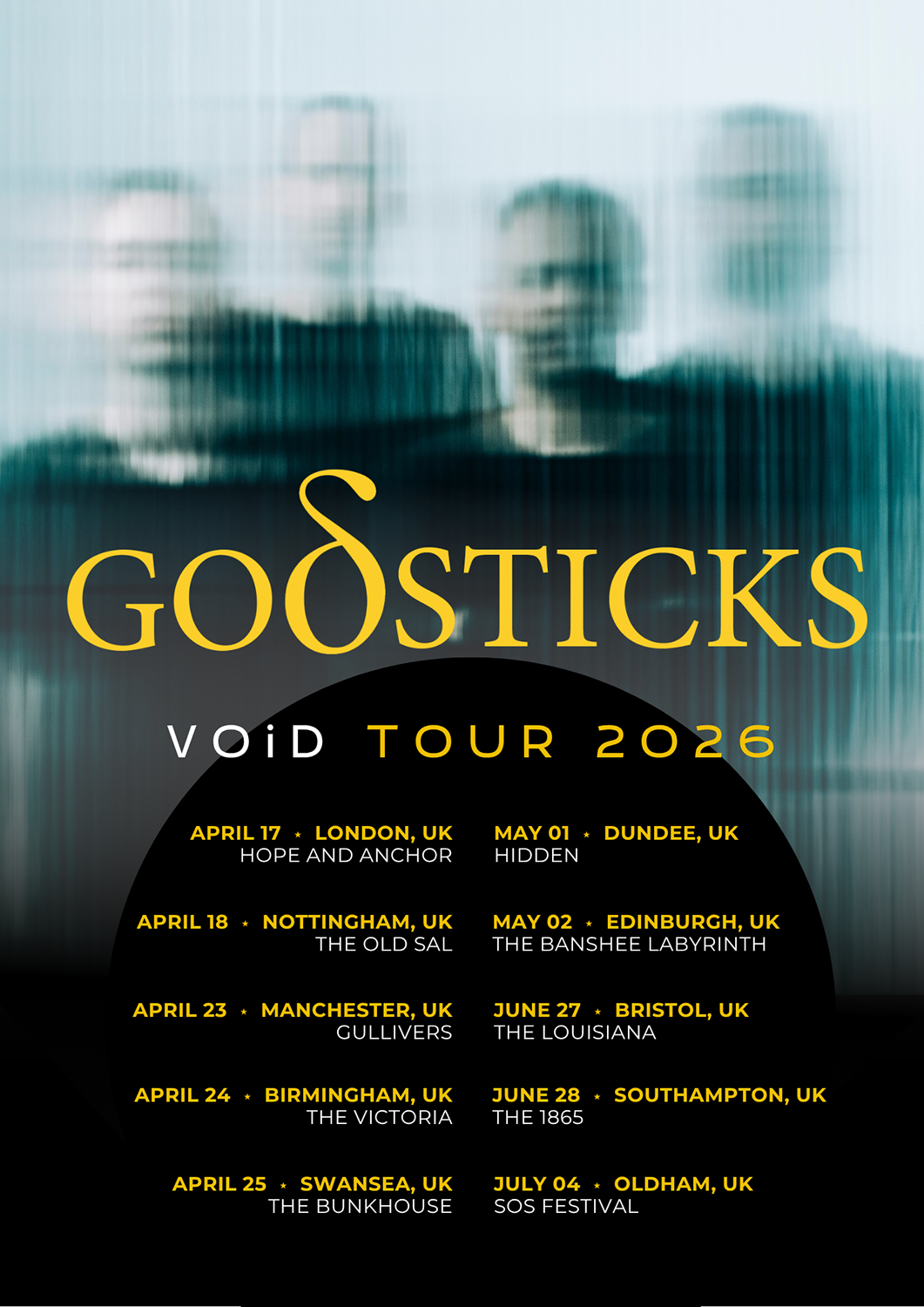 Godsticks UK Tour 2026