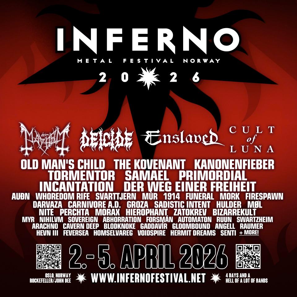 Inferno Metal Festival 2026 - Final Lineup