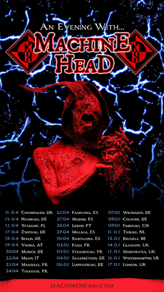 Machine Head European Tour 2026