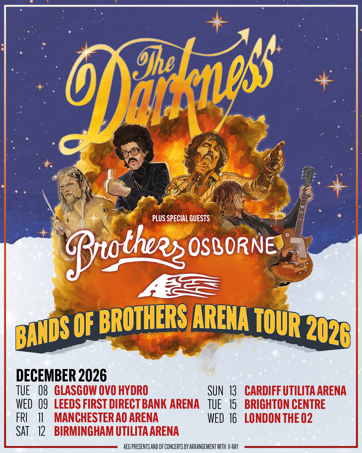 The Darkness UK Tour 2026