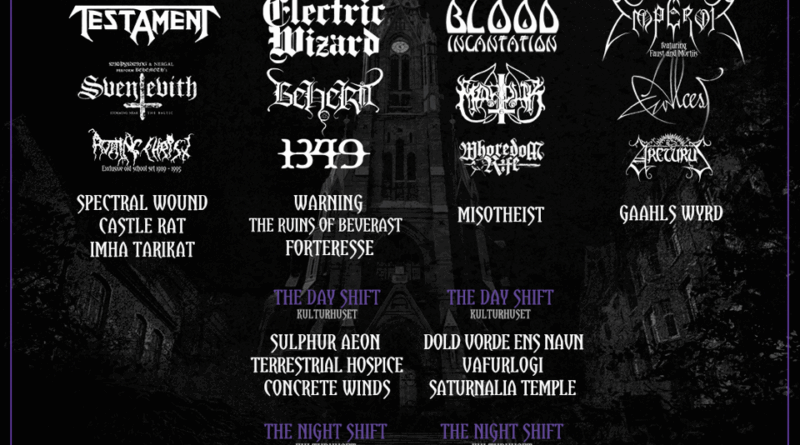 Beyond The Gates Festival 2026 - Final Lineup
