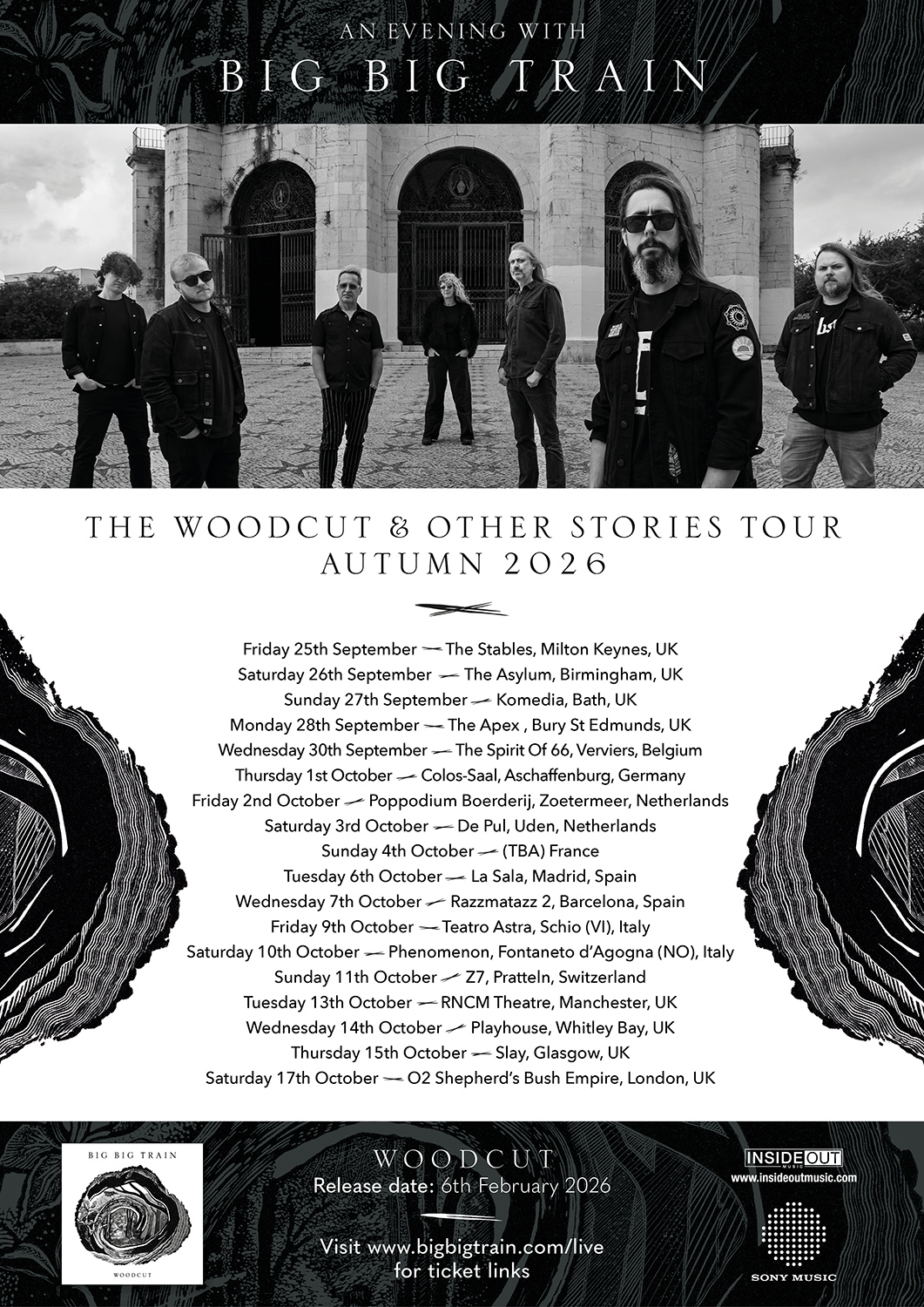 Big Big Train European Tour 2026