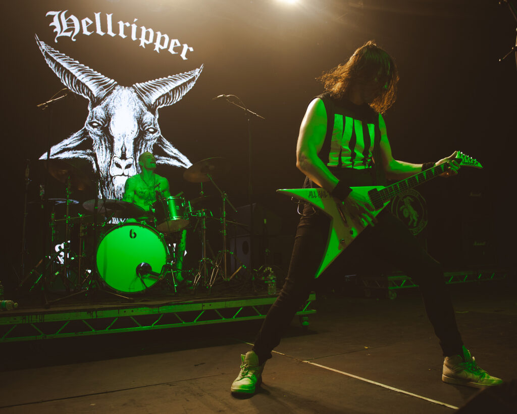 Hellripper live @ Damnation Festival 2025. Photo Credit: Em Coulter