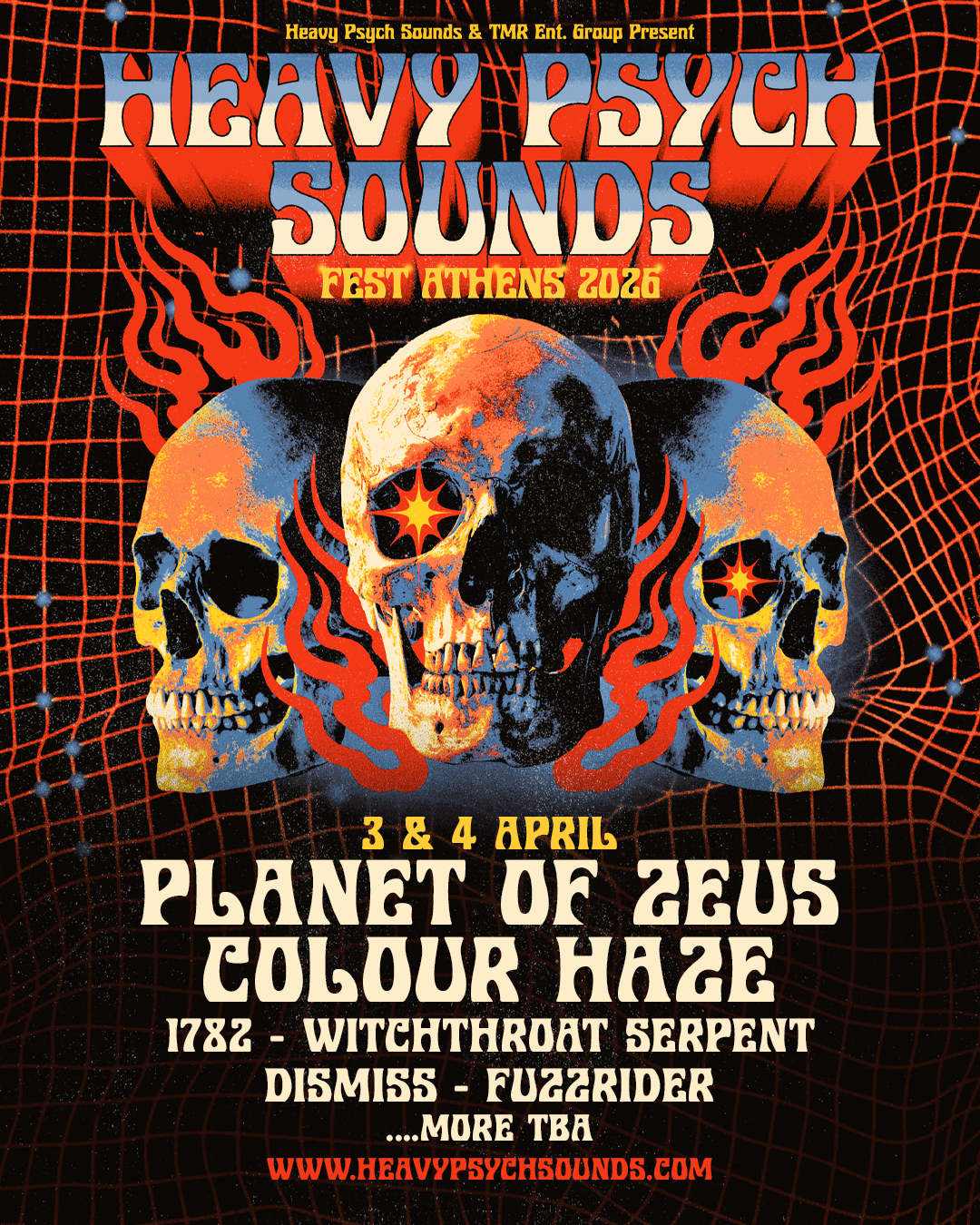 Heavy Psych Sounds Fest Athens 2026 - Announcement 1