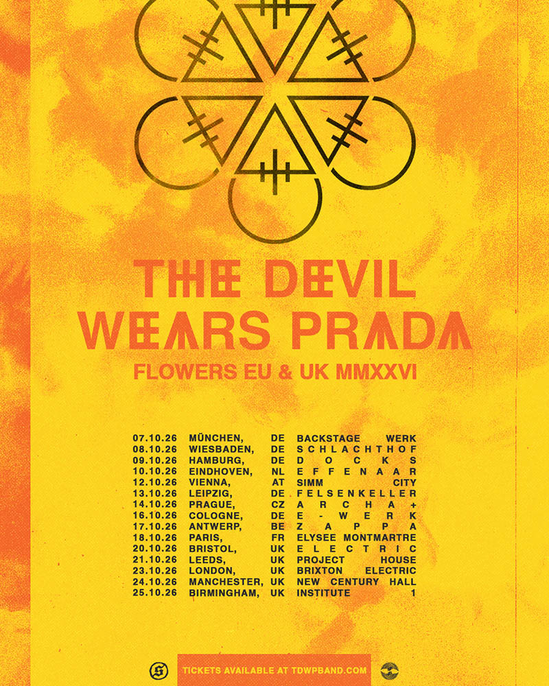 The Devil Wears Prada European Tour 2026